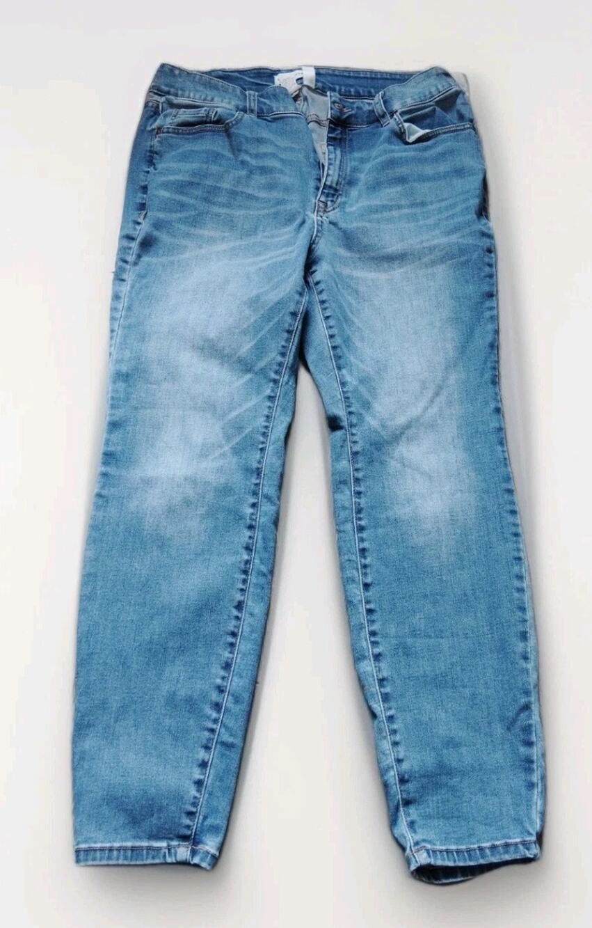 Lane Bryant Jeans Womens Skinny Leg Curvy Fit High Rise 16R